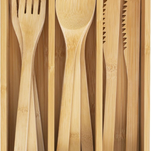 Bamboo Cutlery Set.