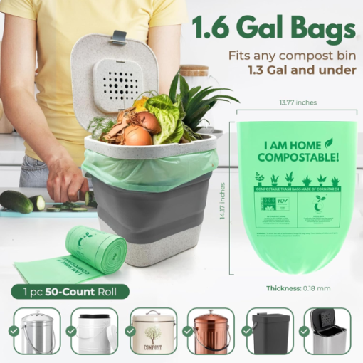 Compostable Trash Bags